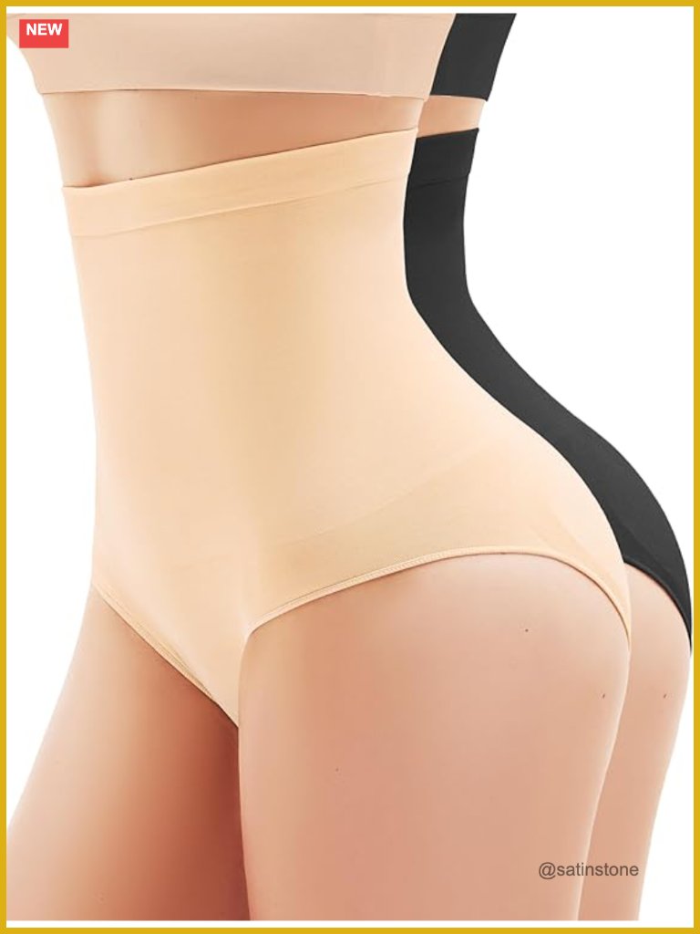 Seamless High Waist Tummy Control Shapewear Briefs